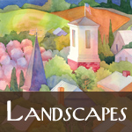 Landscapes Watercolor Paintings