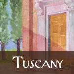 Tuscany Watercolor Gallery