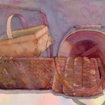 Baskets II Watercolor Painting