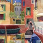 Canal in Venice Watercolor